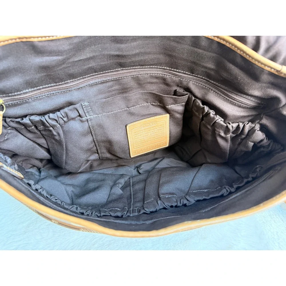 Coach signature jacquard